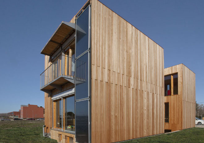 Primera vivienda passivhaus en España. Vía ecologismos.com